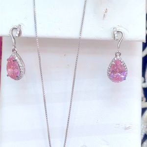 14k gold plated silver ring earring chain charm gemstone and zirconium